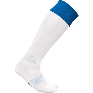 Chaussettes sport bicolores White / Sporty Royal Blue