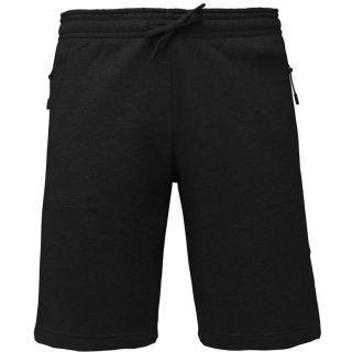 Bermuda molleton multisports enfant Black