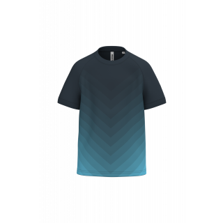 Maillot multisport polyester sublimé enfant PA4048 - Navy personnalisable - Vue de face