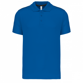 Polo manches courtes enfant PA488 - Sporty Royal Blue personnalisable - Vue de face