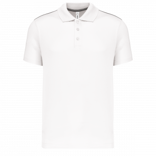 Polo manches courtes enfant PA488 - White personnalisable - Vue de face