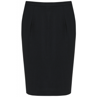 Jupe droite PK5001 - Black personnalisable - Vue de face