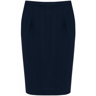 Jupe droite PK5001 - Eclipse Navy personnalisable - Vue de face