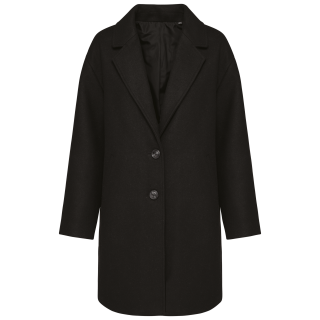 Manteau femme PK6021 - Black personnalisable - Vue de face