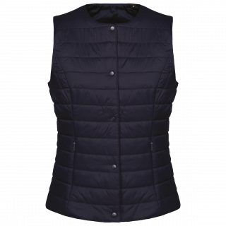 Bodywarmer léger femme PK607 - Deep Navy personnalisable - Vue de face
