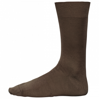 Chaussettes jersey coton fil d'Écosse homme PK800 - Chocolate personnalisable - Vue de face