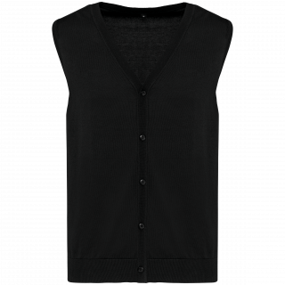 Gilet Supima® homme PK904 - Black personnalisable - Vue de face