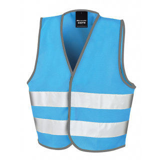 Gilet de visibilité enfant R200JEV - Sky personnalisable - Vue de face