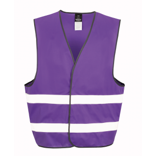 Gilet CORE à visibilité accrue R200XEV - Purple personnalisable - Vue de face