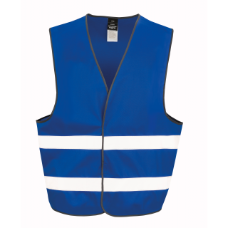 Gilet CORE à visibilité accrue R200XEV - Royal personnalisable - Vue de face