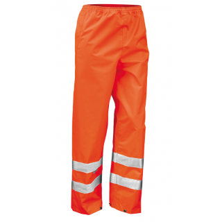 Pantalon High Viz R22 - Fluorescent Orange personnalisable - Vue de face