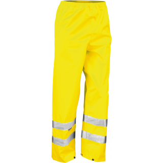 Pantalon High Viz R22 - Fluorescent Yellow personnalisable - Vue de face