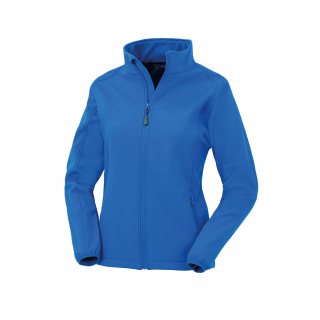 Veste softshell femme recyclée R901F - Royal personnalisable - Vue de face