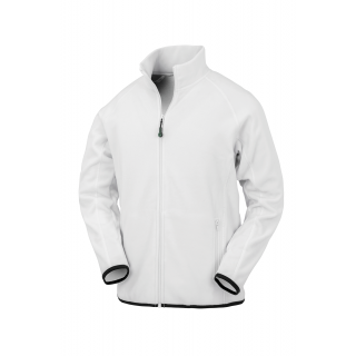 Veste polarthermique en polaire recyclée R903X - White personnalisable - Vue de face