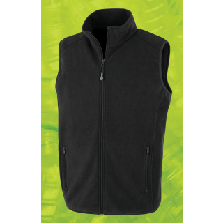 Gilet bodywarmer recyclé R904X - Black personnalisable - Vue de face