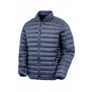 Veste matelassée recyclée sans capuche R912X - Navy personnalisable - Vue de face