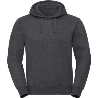 Sweat-shirt homme à capuche authentic Chiné RU261M - Carbon Melange