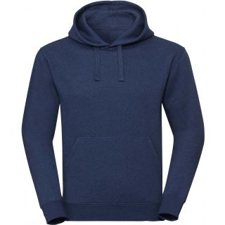 Sweat-shirt homme à capuche authentic Chiné RU261M - Ocean Melange