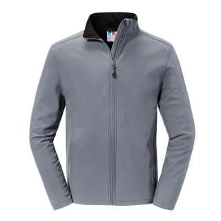 Veste softhsell Essential RU420M - Iron Grey personnalisable - Vue de face
