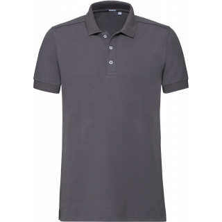 Polo Stretch Homme RU566M - Convoy Grey personnalisable - Vue de face