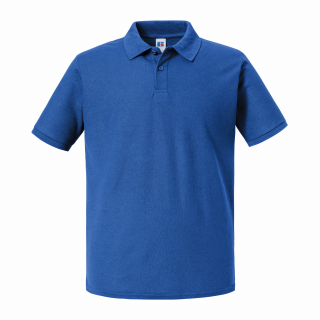 Polo homme Authentic Eco RU570M - Bright Royal personnalisable - Vue de face
