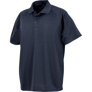 Polo performance "Aircool" S288X - Navy personnalisable - Vue de face
