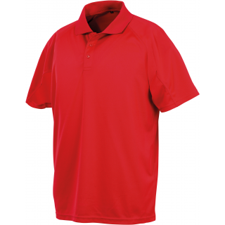 Polo performance "Aircool" S288X - Red personnalisable - Vue de face