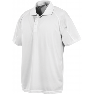 Polo performance "Aircool" S288X - White personnalisable - Vue de face