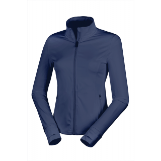 Veste de fitness pour femmes S798F - Navy personnalisable - Vue de face