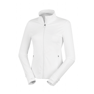 Veste de fitness pour femmes S798F - White personnalisable - Vue de face
