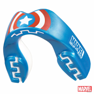 Protège-dents Marvel SJMARVEL - Captain America personnalisable - Vue de face