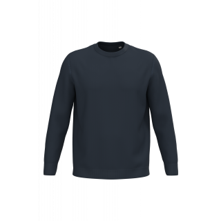 Pull écoresponsable à col rond homme SP900 - Navy Blue personnalisable - Vue de face