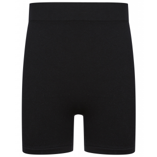 Short imprimé sans coutures enfant TL309 - Black personnalisable - Vue de face