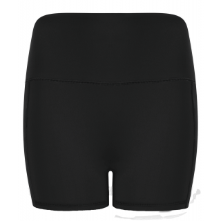 Short femme avec poche téléphone TL372 - Black personnalisable - Vue de face