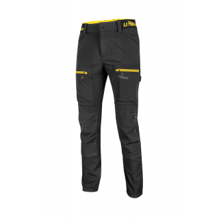Pantalon Horizon homme UPFU267 - Black Carbon personnalisable - Vue de face