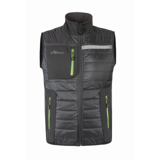 Bodywarmer Wall homme UPFU278 - Asphalt Grey Green personnalisable - Vue de face