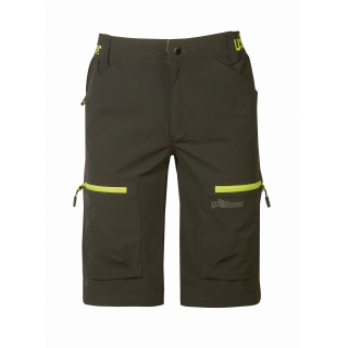 Short Ares homme UPFU280 - Dark Green personnalisable - Vue de face
