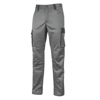 Pantalon cargo Crazy UPHY141 - Grey Iron personnalisable - Vue de face