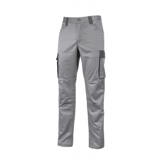 Pantalon cargo Crazy UPHY141 - Stone Grey personnalisable - Vue de face