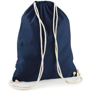 Gymsac en coton French Navy