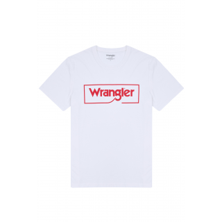 T-shirt logo W7H - White personnalisable - Vue de face