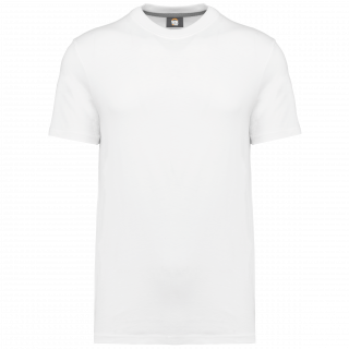 T-shirt écoresponsable manches courtes unisexe WK305 - White personnalisable - Vue de face