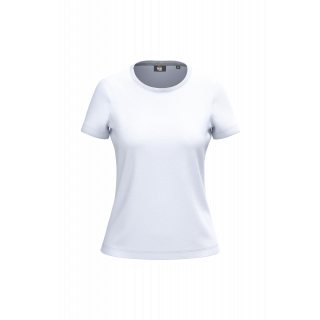 T-shirt à traitement antibactérien femme WK307 - White personnalisable - Vue de face