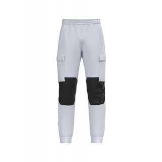 Pantalon molleton cargo écoresponsable homme WK710 - White personnalisable - Vue de face