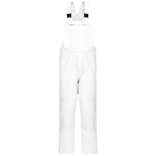 Salopette de travail unisexe WK829 - White personnalisable - Vue de face