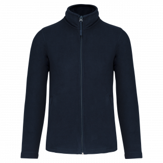 Veste micropolaire zippée homme WK903 - Navy personnalisable - Vue de face