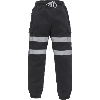 Pantalon de jogging YHV016T - Black personnalisable - Vue de face