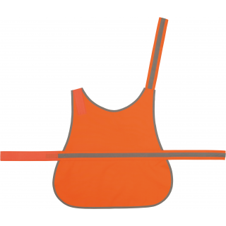 Gilet réfléchissant pour chien YHVDW15 - Hi Vis Orange personnalisable - Vue de face