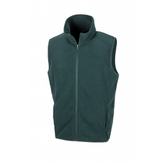 Gilet micro polaire R116X - Forest Green personnalisable - Vue de face