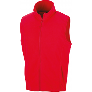 Gilet micro polaire R116X - Red personnalisable - Vue de face